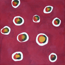 'C5(EX20:12)' an abstract in the series of ten canvases entitled 'The Commandments'