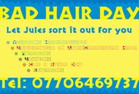 Bad hair flyer