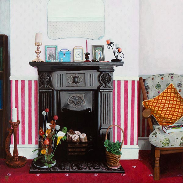 Photo of the painting 'I keep God handy in my little box'