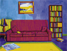 pic of 'Interior with Books'