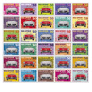 Print of  NSU Spider, mixed colours, click to go to page of spiders!