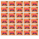 click on this thumbnail for a larger image of the print: 'Stamp – NSU Spider-orange'