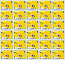 image of Vostok 6 stamp prints - yellow